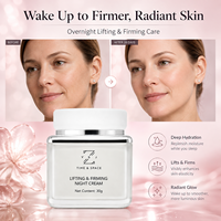 Offre des bienfaits pour la longévité de la peau aux peaux stressées et fatiguées. Crème de nuit pour le visage Alpha Arbutin Glutathione Tone Balance.