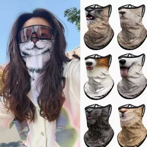 Mascarilla Facial Transpirable <span class=keywords><strong>para</strong></span> Motocicleta, Bandana, Capucha, Bufanda Cortavientos, Protección UV <span class=keywords><strong>para</strong></span> Ciclistas, Mascarilla <span class=keywords><strong>para</strong></span> Ciclismo al Aire Libre, Cubre Cuello y Cara Completa - Product Image 3