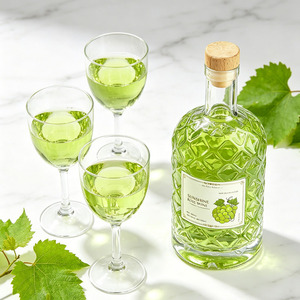 Nuova Bottiglia di Vetro Vuota Flint da 750ml, 700ml, 500ml, 375ml con Tappo in Sughero per Whisky, Liquori <span class=keywords><strong>e</strong></span> Distillati - Product Image 3