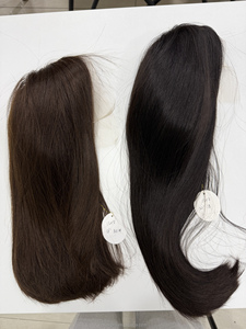 Perruque de haute qualité 613 blonde miel, cheveux européens, balayage, mèches, double trame, dentelle HD invisible, perruque pour femmes - Product Image 4