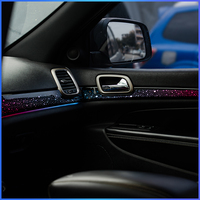 Kit d'éclairage d'ambiance intérieur TMPRO 64 couleurs pour Jeep Grand Cherokee 2011-2021, pièces de rechange décoratives LED