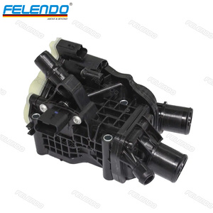 9804160380 pour Citroen <span class=keywords><strong>C4</strong></span> PICASSO <span class=keywords><strong>C4</strong></span> <span class=keywords><strong>SPACETOURER</strong></span> B78 KR Peugeot 3008 T84 PARTENAIRE VU K9 Liquide De Refroidissement Thermostat Logement Felendo - Product Image 3