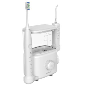 OEM <span class=keywords><strong>cepillo</strong></span> <span class=keywords><strong>de</strong></span> dientes eléctrico 2024 600ml nuevo 2 en 1 escritorio <span class=keywords><strong>agua</strong></span> Flosser Pik Oral irrigador <span class=keywords><strong>agua</strong></span> Dental Jet Pik <span class=keywords><strong>agua</strong></span> hilo Dental - Product Image 1