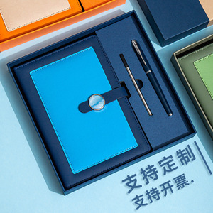 Cuaderno Dowling A5, Set de Regalo Empresarial, Logotipo Personalizable Impreso, Imitación de Cuero, Cuaderno Promocional Portátil - Product Image 2