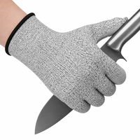 Hppe en388 verre jardin protection industrie anti - Coupure 5 grade pu enduit Construction sécurité gants anti - coupure