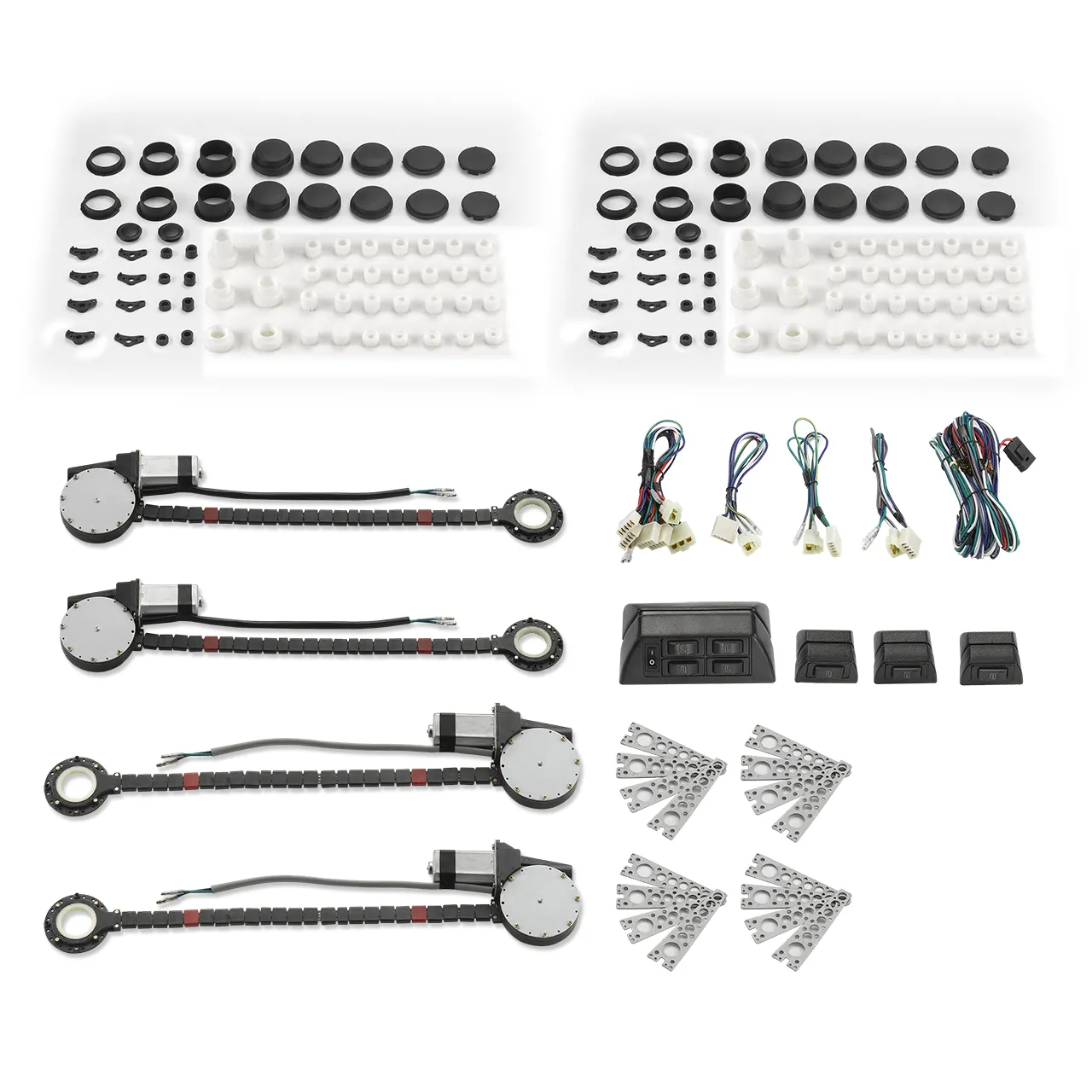 First Generation Universal Car 4 Doors Electric Power Window kit