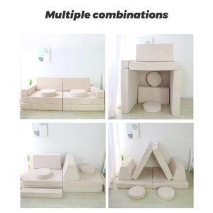 <span class=keywords><strong>Divano</strong></span> in schiuma per bambini che giocano Comfort per bambini, <span class=keywords><strong>divano</strong></span> modulare <span class=keywords><strong>con</strong></span> rivestimento in pelle scamosciata, <span class=keywords><strong>divano</strong></span> lavabile - Product Image 6
