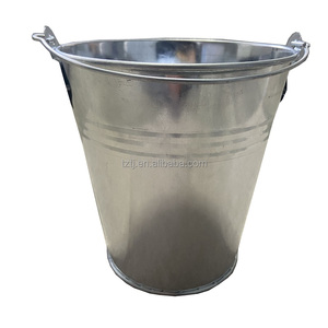 Cubo de hierro multifuncional: cubo enfriador de cerveza, cubo para almacenamiento de verduras, cubo para almacenamiento de herramientas, cubo para bidones de aceite. - Product Image 4