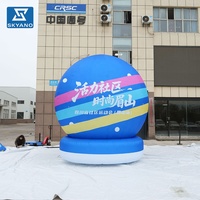 Ballon publicitaire gonflable personnalisé pour la promotion d'événements commerciaux et la décoration de sites touristiques