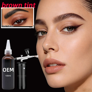 Kit de Tinte Semipermanente para Cejas y Pestañas, Tinte de Larga Duración a Prueba de Agua, <span class=keywords><strong>Gel</strong></span> de Estilizado para Cejas, Tinte para Cejas de Secado Rápido en 15 Minutos - Product Image 1