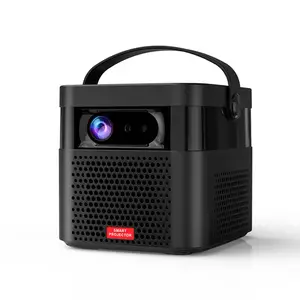 Nieuwe Micro Home Office Een Tweede Focus Ingebouwde Batterij 3D Imaging Ai Smart Voice Draagbare Android Systeem Smart projector 4K