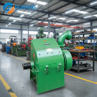 Broyeur HF 45kw pour la production de poudre de plumes avec un cœur en marteau, emballage en caisse en bois