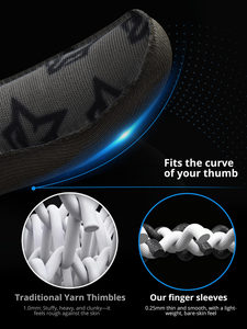Sarafox P1 Sliver-cloth Super snug Sensitive thin washable Mobile <b>Gaming</b> Finger Sleeve Finger <b>Gloves</b> - Product Image 6
