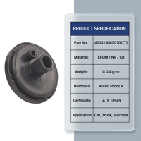 OEM 4003150LG0101(T) – Passe-câble automobile moulé sur mesure à 2 canaux en caoutchouc EPDM noir