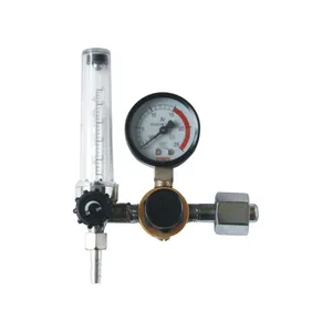 Hot Selling 25MPA Argon Co2 Regulator Flowmeter Gas Regulator Met Gauge Medische Zuurstof Flowneter Gas Regulator Prijs
