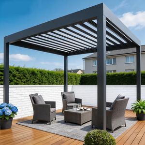 Serre de jardin d'hiver avec structure en <span class=keywords><strong>aluminium</strong></span>, panneaux en verre, isolation chauffante, revêtement Low-E, protection UV, portes coulissantes, <span class=keywords><strong>vue</strong></span> panoramique - Product Image 1