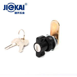JK615 Zinc Alloy Key Cylinder and <strong>Black</strong> Paint Handle Quarter Turn Compression Latch for Traffic signal Control Boxes Security - Product Image 6