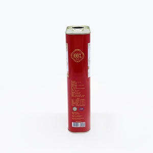 Boîte de conserve rectangulaire en fer blanc de qualité alimentaire de 1,6 L vide pour huile d'olive avec couvercle en plastique et impression offset - Product Image 3