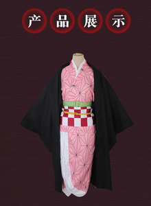 Costume de <span class=keywords><strong>cosplay</strong></span> Demon Slayer Tanjiro Nezuko Zenitsu <span class=keywords><strong>Rengoku</strong></span>, uniforme d'anime - Product Image 5