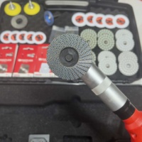 Kit d'outils professionnels pour carrelage, qualité industrielle, 75 pièces, graveur sans fil sans balais, mini-meuleuse d'angle pour découpe, meulage, polissage et perçage