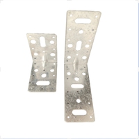 Soporte de Acero Galvanizado Moderno y Duradero, Conector en Forma de L Anticorrosión Personalizado para Aplicaciones en Techos y Pisos