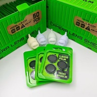 Protection d'objectif d'appareil photo 3D HD transparente avec revêtement AR, 95% de transmission, verre trempé 9H, protection d'objectif pour Tecno Camon 50 Ultra
