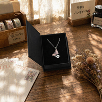 Boîte d'emballage pour bijoux en carton écologique avec couvercle magnétique et plateau intérieur pour ensemble de bagues, colliers, bracelets et boucles d'oreilles