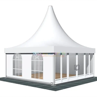 Tente de marché en PVC imperméable pour événements, pagode, chapiteau, tente de salon professionnel, tente de fête, auvent pop-up, tente de mariage