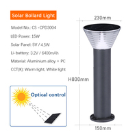 Borne solaire, lampe de jardin, villa, pelouse, extérieur, imperméable, led, lampe de jardin électrique
