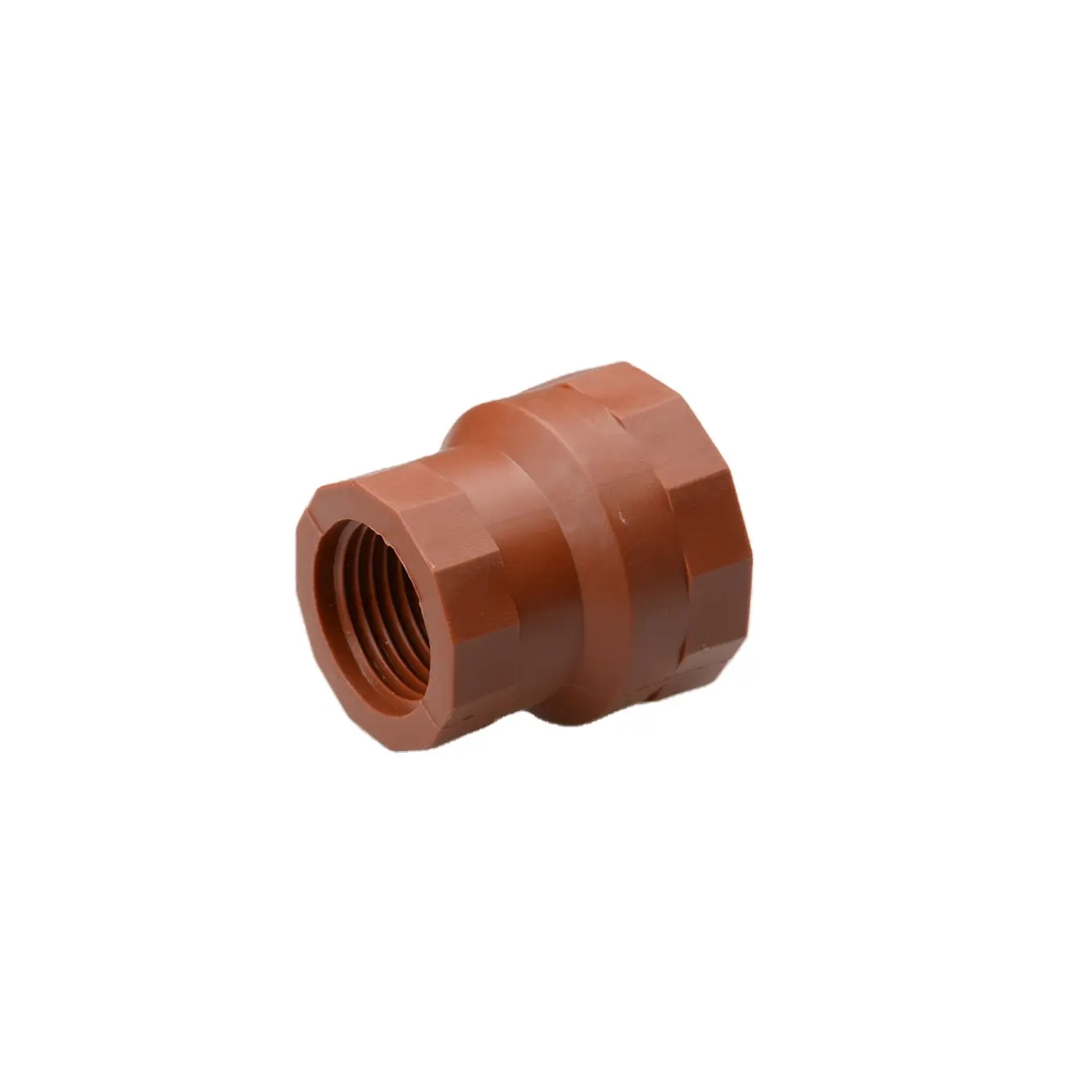 nice price fittings pph thread fitting female reducer socket high pressure pph pipe fittings