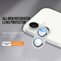 Protection d'objectif d'appareil photo en verre saphir 9H de qualité AAA, anti-reflet, anti-traces de doigts, entièrement enveloppante, pour 18 OEM ODM