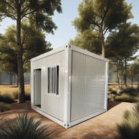 Maison-conteneur de bureau modulaire moderne préfabriquée avec panneau sandwich en acier personnalisable pour une utilisation en extérieur