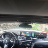 Radio con Pantalla Triple Inalámbrica de 10.25 Pulgadas con Carplay y Android para BMW Serie 3/4 2012-2019 F30/31/32/33