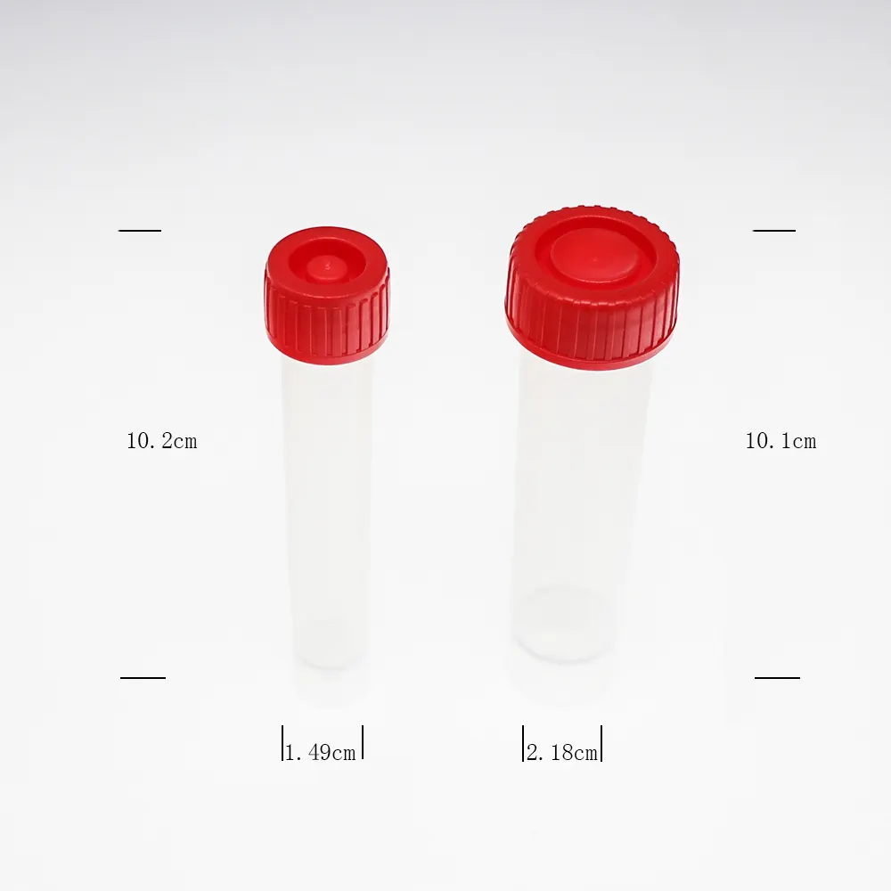 Provide Transparent Packaging Vials Packaging Vials 10ml 30ml freezing tubes for lab supplies