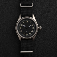 Montre de pilote domestique VH31, mouvement analogique, 36 mm, résistante à l'eau, bracelet en toile, verre saphir, boîtier en titane, style vintage