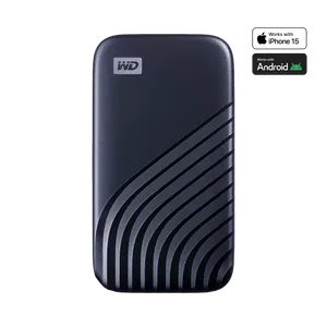 <span class=keywords><strong>WD</strong></span> My Passport <span class=keywords><strong>SSD</strong></span> <span class=keywords><strong>500GB</strong></span> 1TB 2TB 4TB แบบพกพา NVMe PSSD Type-C USB3.2 Gen2 External <span class=keywords><strong>SSD</strong></span> สูงสุด 1050MB/s - Product Image 1