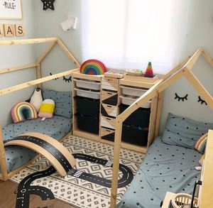 Cama Infantil Moderna y Elegante de Madera Maciza con Diseño de Casa de Árbol, Estilo <span class=keywords><strong>Bed</strong></span> and <span class=keywords><strong>Breakfast</strong></span>, Muebles Creativos de Tatami - Product Image 4