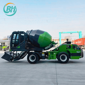 Camion malaxeur à béton entièrement automatique avec pompe intégrée, auto-alimentation, haute capacité de mélange et de pompage - Product Image 3