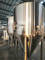 Cuve de Fermentation Commerciale pour Bière 500L 1000L 2000L avec Isolation