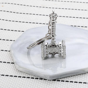 Stile Vintage martello portachiavi in acciaio inox <span class=keywords><strong>Marvel</strong></span> film accessorio per auto per bambini gioielli Avengers periferica portachiavi - Product Image 4
