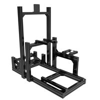 Oferta Especial: Chasis de Simulador de Carreras DIY con Perfil de Aluminio 4080 Personalizado para VR, Entrenamiento de Conducción y Juegos