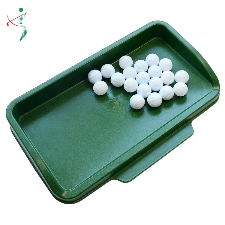 Factory Wholesale Plastic Golf Ball Tray for Driving Range Golf Balls Holder Storage Box