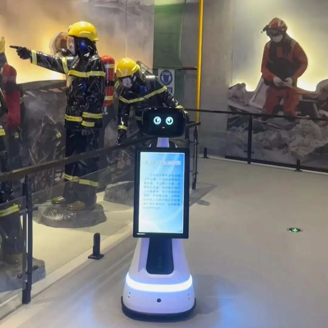 CPJ PPbot Dok pengisi daya baterai otonomi Robot komputer elit Mujer cerdas