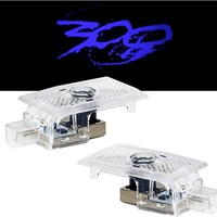 Lampes de bienvenue pour 300 Magnum & Avenger, lampes de projection de porte modifiées, modèle DQ01 12V 5W