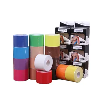 los großhandel sport hakengriff daumendruck 10 cm 5 cm vliesstoff vet elastisches selbstklebendes vetwrap zusammenhängendes bandage-wrap-band