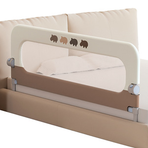 Sponda <span class=keywords><strong>Letto</strong></span> Pieghevole Portatile Monolaterale di Alta Qualità, Protezione Anticaduta per Neonati e Bambini - Product Image 4