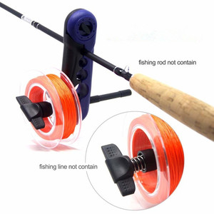 Colorful Fishing <b>Rod</b> Reel Winder <b>Plastic</b> Manual Reel Winding Fishing Accessories - Product Image 1