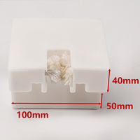 Pièces de rechange d'ascenseur DS-T04 le lubrificateur de boîte d'huile carrée pour, tasse d'huile de pièces d'ascenseur de TKE Mitsubishi