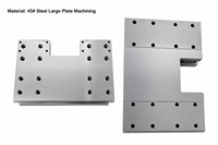 Pièces de précision usinées sur commande par CNC et service d'usinage de grandes plaques