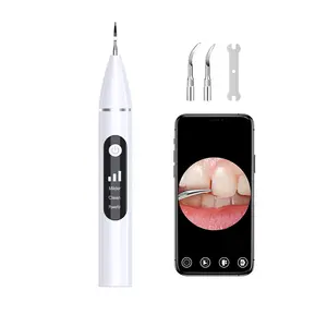 with camera visible removal of dental calculus and plaque remover ultrasonic electric tooth scaler